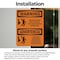 Signmission Safety Culture Sign, 7 in Width, Vinyl Decal, Rectangle, Bilingual OS-2PACK-WS-D-710-L-12537 - alternate 4
